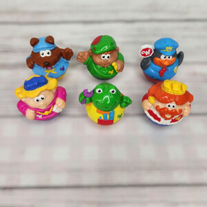 Playskool Vintage Weebles Story Book 2003/2004 Set of 6 Hasbro Inc Toys Lot